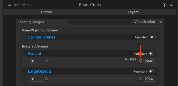 Adjust Layer Distances