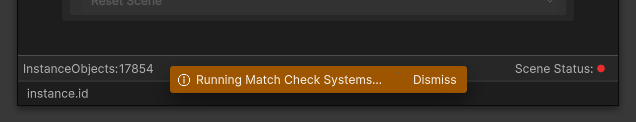 Running Match Check Systems