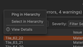 Validation Result Context